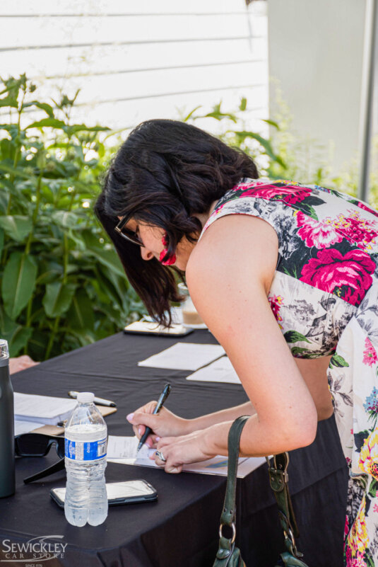 Signing Title for Porsche EV